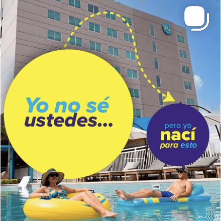 Publicación de Instagram de Tru by Hilton